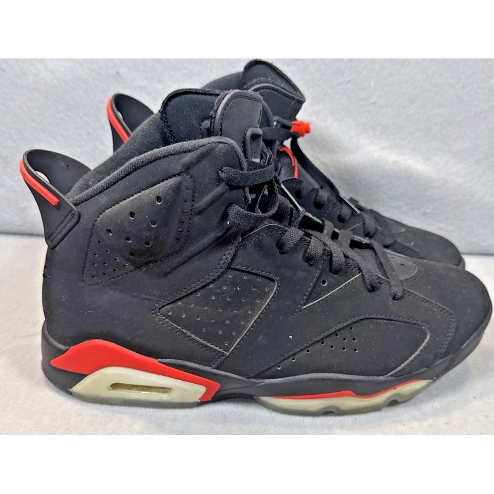 Air Jordan 6 Retro Infrared Black 2018 Red VI 384664-060. Size 10.5